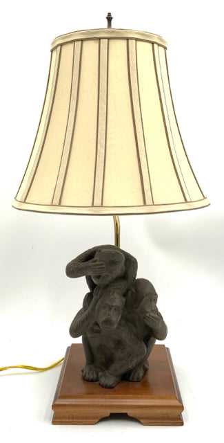"See No Evil" Monkey Lamp