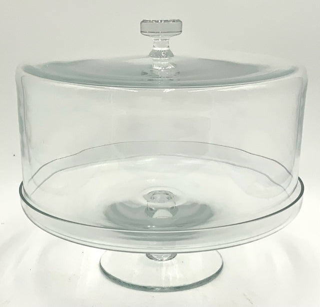 Crystal Cake Stand with Dome