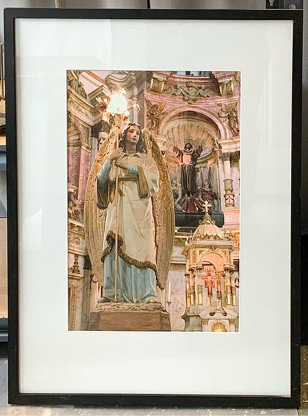 Kim Kenney "Church Angel" Framed Digital Print