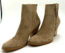 PAUL GREEN Sand Suede Stacked Heel Reya Boots 9.5