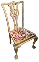 Set/4 Vintage Chippendale Dining Chairs