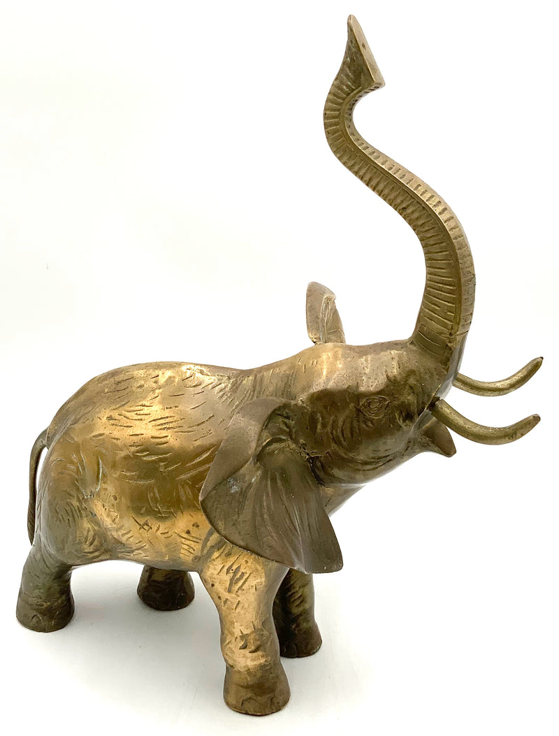 Vintage Brass Elephant