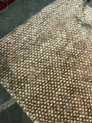 Masland Carpet Zulu Collection Wool & Silk Dotted Area Rug in 11 x14