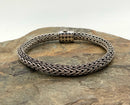 Asch Grossbardt Sterling Woven Chain Bracelet