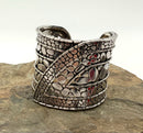JOHN HARDY Kali Pebble Overlap Sterling Cuff Bracelet