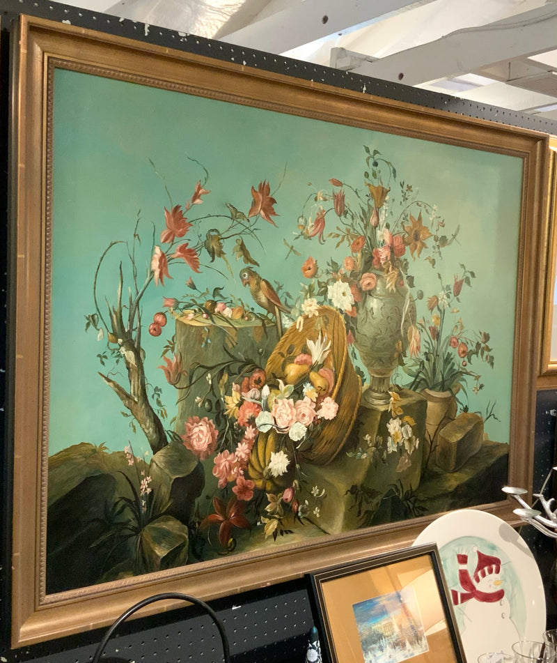 Chelsea House Guardi Still Life Oil on Canvas