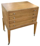Mid Century Danish Modern Side Table Chest