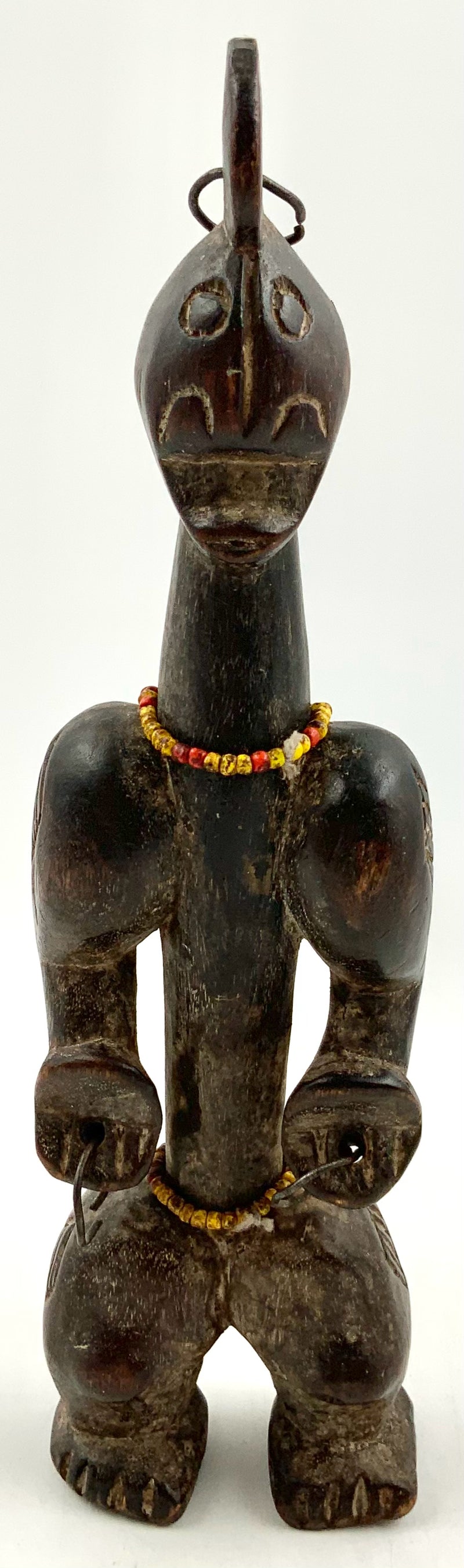 Carved Wood Bete Ritual Female Figure