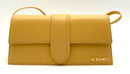 JACQUEMUS Yellow Long Leather Bambino Shoulder Bag