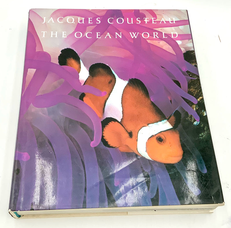 Jacques Cousteau The Ocean World Book