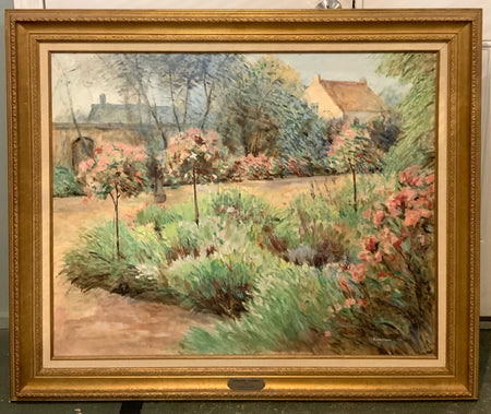 David Harris Oil on Canvas of Landscape