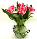 MacKenzie Childs Cabbage Floral Arrangement