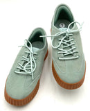 KIZIK Mint Canvas Suede Sneakers 7