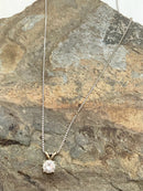 14kt Gold & Diamond Solitaire Necklace