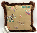 NEW Custom Throw Pillow with Dog  Motif