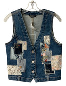 DRIFTWOOD Lt Wash w/Patchwork Denim Vest