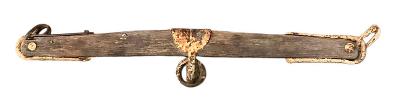 Antique Iron & Wood Plow Hitch