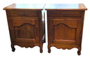 Pair of Bookmatched Country French Cabinets