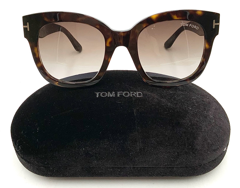 TOM FORD Tortoise Shell Beatrix-02 TF613 Sunglasses