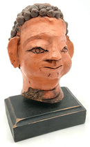 African "Akan Nsodie" Terracotta Bust