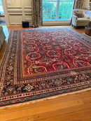 Vintage Tabriz Persian Rug 10'8"x13'5"