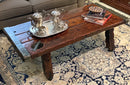 WWII Ship Hatch Coffee Table With Lacquered Finish