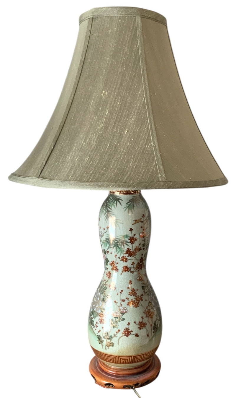 Vintage Japanese Ceramic Lamp