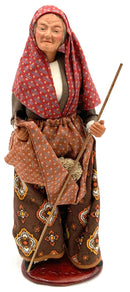 Santons of France Peasant Woman Figure