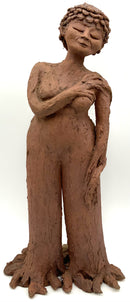 Tree Woman Terra Cotta Statue