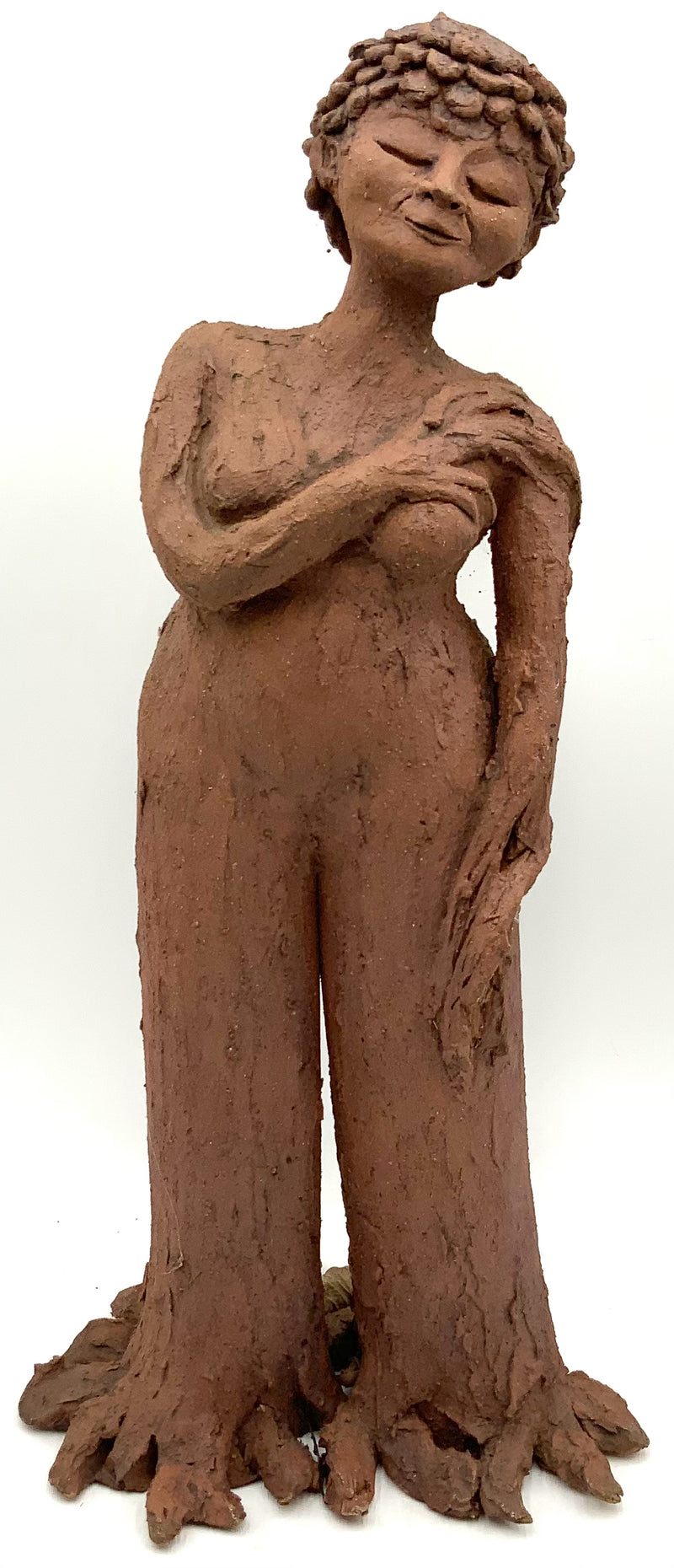 Tree Woman Terra Cotta Statue