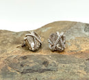 DAVID YURMAN Sterling, Diamond & Lead Crystal Earrings