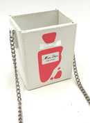 Christian Dior White/ Pink Vinyl Miss Rior Rose N' Roses  Perfume Holder