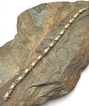 10kt Gold, Diamond & Opal Bracelet