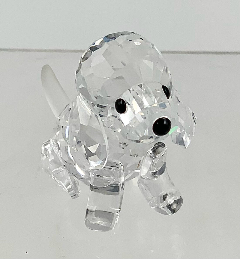 Swarovski Crystal Sitting Beagle