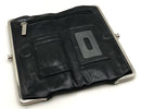 HOBO Black Leather "Lauren" Clutch Wallet
