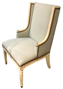 Host Chair with Gray Upholstery