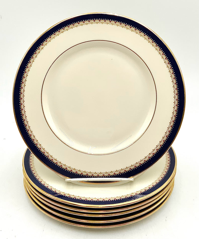 Set/6 Lenox Jefferson Salad Plates