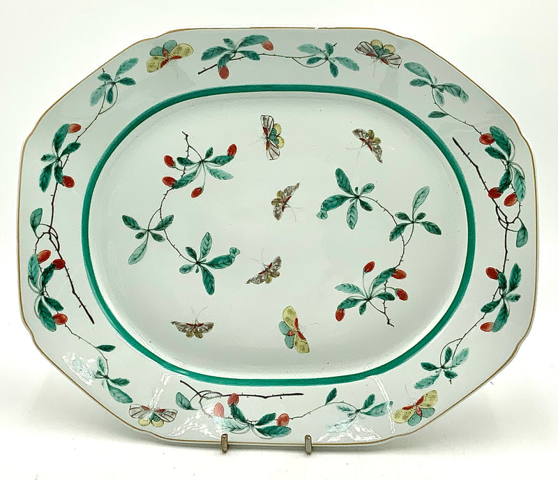 Mottahedeh Famille Verte Oval Platter