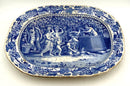 Antique Blue & White Platter