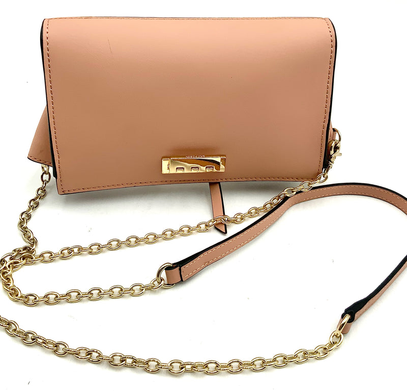 ZAC POSEN Nude Earthette Chain Crossbody
