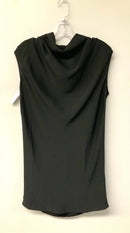 BABATON Black Drape Neck S/L "Amuse" Dress