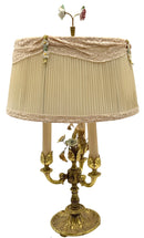 Vintage Brass Bouillotte Lamp