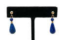 14kt Gold & Lapis Earrings