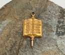 BALFOUR 10kt Gold Who's Who Charm/Pendant
