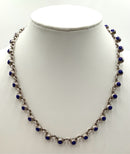 MEXICO STERLING Silver & Enamel Necklace
