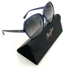 MAUI JIM Purple Frame Butterfly Lens Taro Polarized Sunglasses