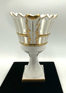 Chelsea House Reticulated Porcelain Compote