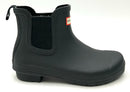 HUNTER Black Rubber Waterproof Chelsea Ankle Boots 9