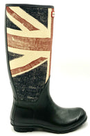 HUNTER British Flag Union Jack Rain Boots 10