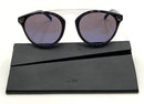 Christian Dior Dark Tortoise Blue Trim w/ Blue Lens Tailoring 2 Sunglasses, Mens
